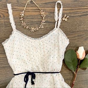 Zara polka dot dress